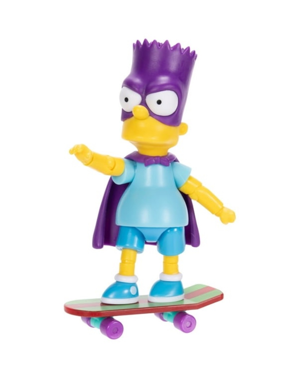 NIB The Simpsons Bartman Figure w/ Skateboard & Slingshot💎 - Picture 6 of 8